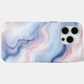 🎨 Motif Marbré Pastel Doux et Élégant 🎨 Case-Mate iPhoneケース (裏面 (横))