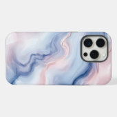 🎨 Motif Marbré Pastel Doux et Élégant 🎨 iPhoneケース (裏面横)