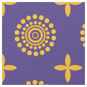 Motif mosaïque du Soleil ファブリック (クローズアップ)