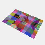 Motif multicolore humoristique ドアマット (アングル)