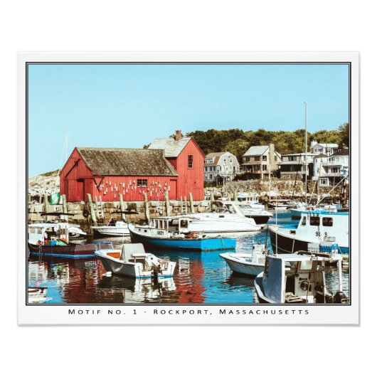 Motif No. 1 in Rockport #1 (20x16) フォトプリント (正面)