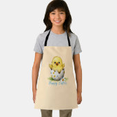 Motif Œufs de Pâques Poussin Éclosion Joyeuse エプロン (インサイチュ)