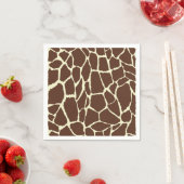 Motif Peau de girafe スタンダードカクテルナプキン (インサイチュ)