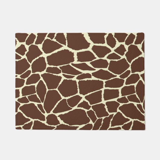 Motif Peau de girafe ドアマット (正面)