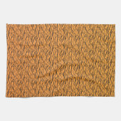 Motif Peau de tigre Rayures キッチンタオル (横)