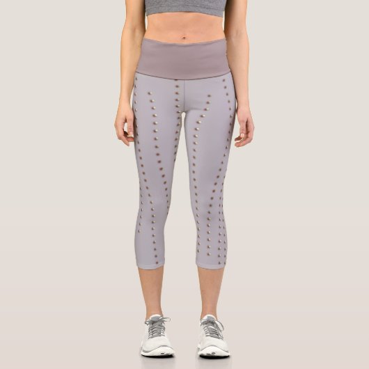 Motif perles カプリレギンス (正面)