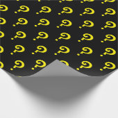 motif points d'interrogation ラッピングペーパー (角)