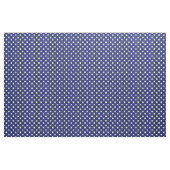 Motif Pois Blanc Bleu marine ファブリック (ファットクウォーター)