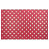 Motif Pois Blanc Rouge et blanc ファブリック (ファットクウォーター)