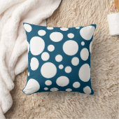 motif pois de différentes tailles クッション (ブランケット)