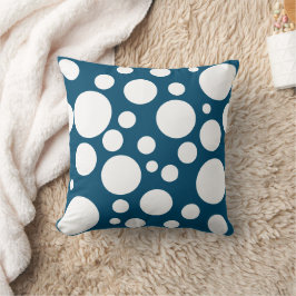 motif pois de différentes tailles クッション