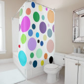 motif rond シャワーカーテン (インサイチュ)
