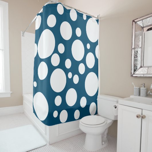 motif rond シャワーカーテン (インサイチュ)