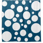 motif rond シャワーカーテン (正面)