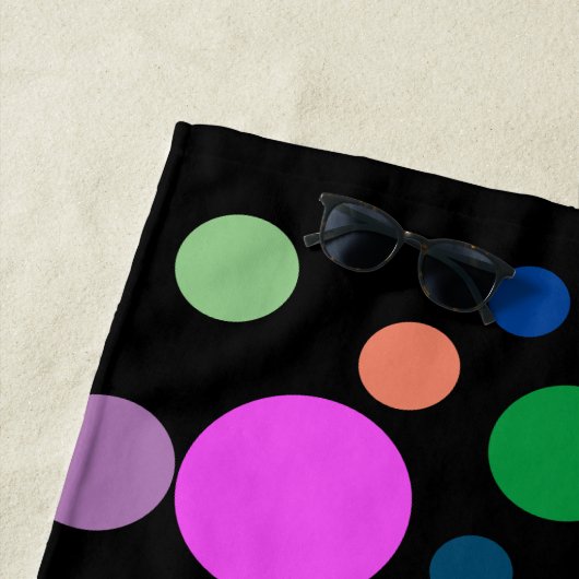 motif rond ビーチタオル (インサイチュ)