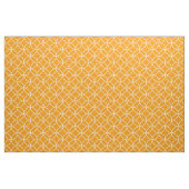 Motif Shippô Orange et blanc ファブリック (ファットクウォーター)