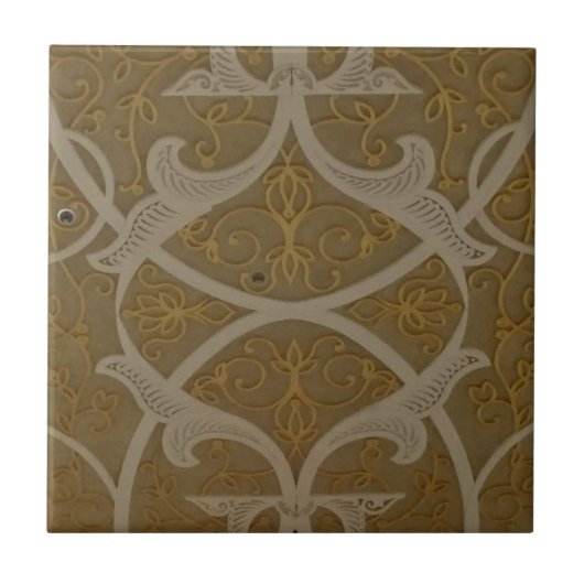 Motif Small （4.25インチx 4.25インチ）セラミック写真タイル タイル (正面)