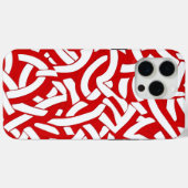 💫 Motif Spiralé Rouge et Blanc 🎨 Case-Mate iPhoneケース (裏面 (横))