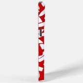 💫 Motif Spiralé Rouge et Blanc 🎨 Case-Mate iPhoneケース (裏面 / 右)