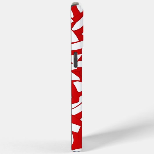 💫 Motif Spiralé Rouge et Blanc 🎨 Case-Mate iPhoneケース (裏面 / 右)