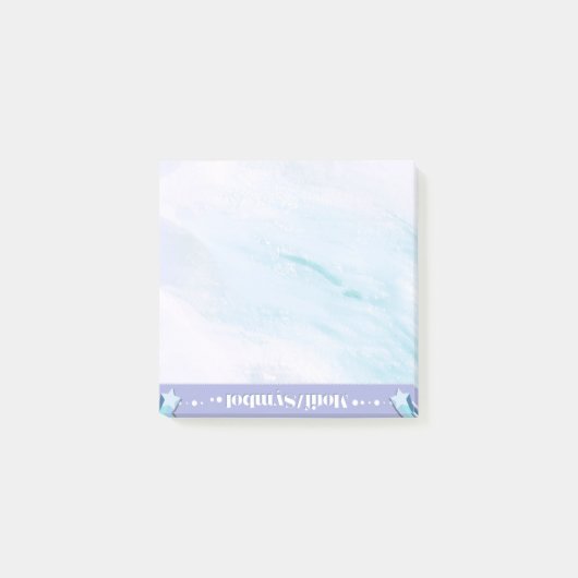 Motif/Symbol Acrylic Reading Annotation Note ポストイット (正面)