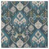 Motifs African boho paisley Floral Ikat pattern ファブリック (クローズアップ)