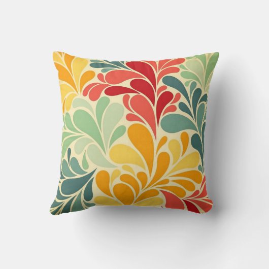 Motifs colorés クッション (裏面)