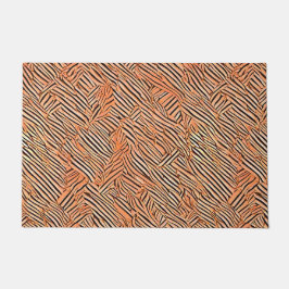 motifs de zèbre ドアマット