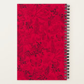 Motifs rojo - Cuaderno personalizado/Personalized ノートブック (裏面)