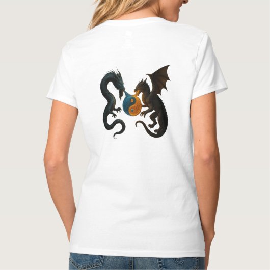 Motifs Sayitprint & dragons Tシャツ (裏面)