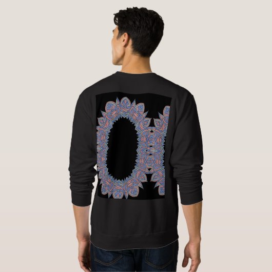 Motion Blur Basic Sweatshirt スウェットシャツ (裏面フル)