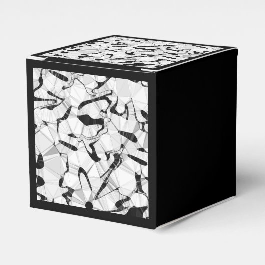 Motion Gift Boxの白黒 フェイバーボックス (正面サイド)