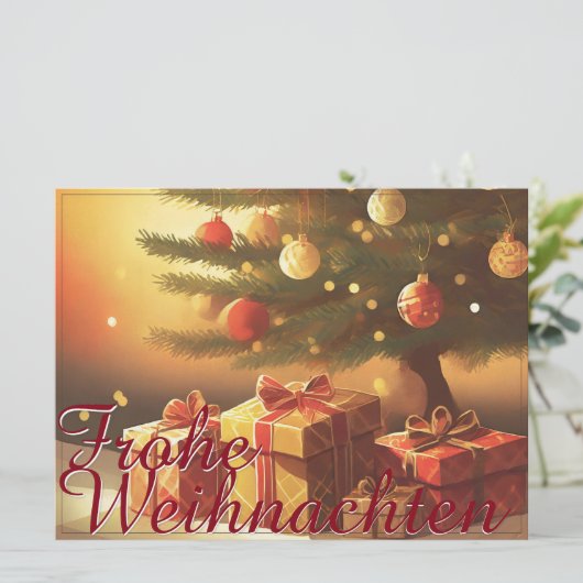 Motiv, mit Geschenken Weihnachtsbaum 37016 (スタンド正面)