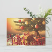 Motiv, mit Geschenken Weihnachtsbaum 37016 (スタンド正面)