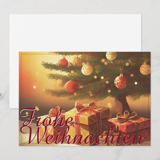 Motiv, mit Geschenken Weihnachtsbaum 37016 (正面/裏面)