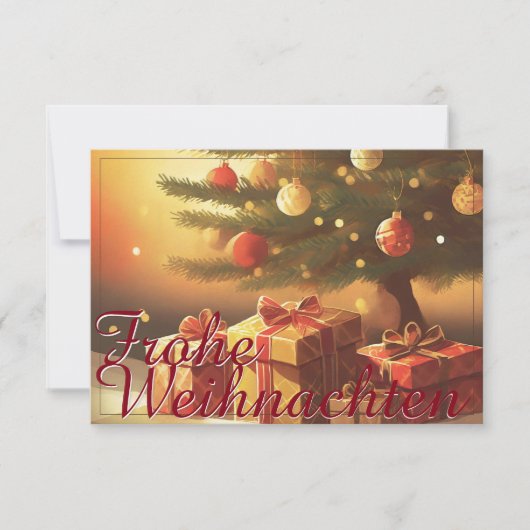 Motiv, mit Geschenken Weihnachtsbaum 37016 (正面)