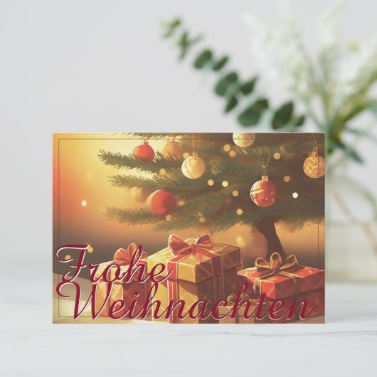 Motiv, mit Geschenken Weihnachtsbaum 37016 (スタンド正面)