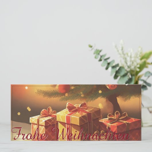 Motiv, mit Geschenken Weihnachtsbaum 37016 (スタンド正面)