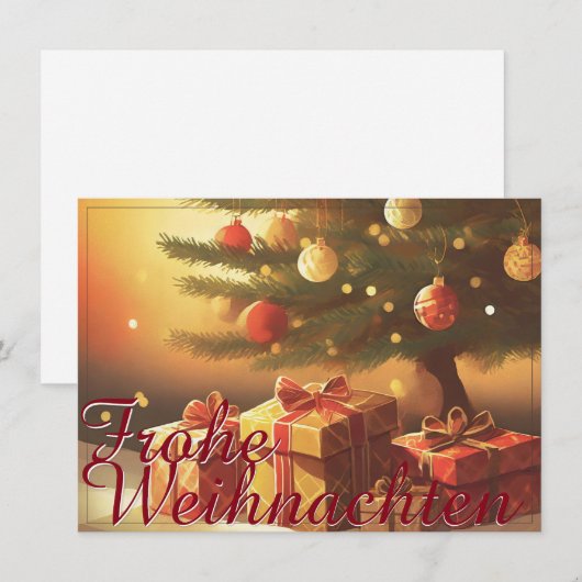 Motiv, mit Geschenken Weihnachtsbaum 37016 (正面/裏面)