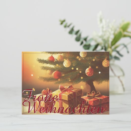 Motiv, mit Geschenken Weihnachtsbaum 37016 (スタンド正面)