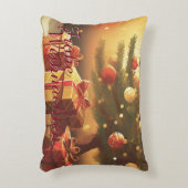 Motiv, mit Geschenken Weihnachtsbaum 37016 アクセントクッション (正面(垂直))