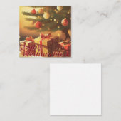 Motiv, mit Geschenken Weihnachtsbaum 37016 ノートカード (正面/裏面)
