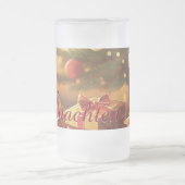 Motiv, mit Geschenken Weihnachtsbaum 37016 フロストグラスビールジョッキ (中央)