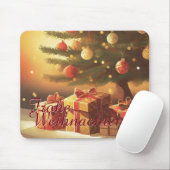Motiv, mit Geschenken Weihnachtsbaum 37016 マウスパッド (マウス)