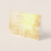 Motiv, mit Geschenken Weihnachtsbaum 37016 箔カード (正面)