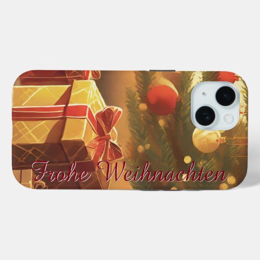 Motiv, mit Geschenken Weihnachtsbaum 37016 Case-Mate iPhoneケース (裏面 (横))