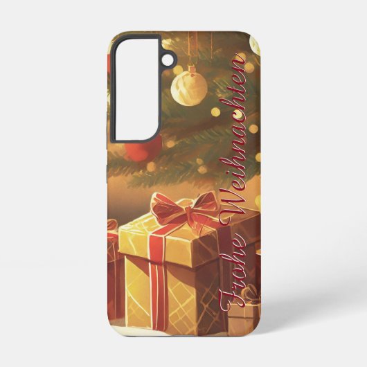 Motiv, mit Geschenken Weihnachtsbaum 37016 Samsung Galaxyケース (裏面)