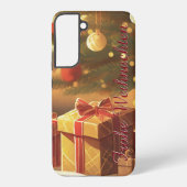 Motiv, mit Geschenken Weihnachtsbaum 37016 Samsung Galaxyケース (裏面)