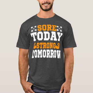 Motivatiとジムのための汗の活性化されたフィットネスギフト Tシャツ