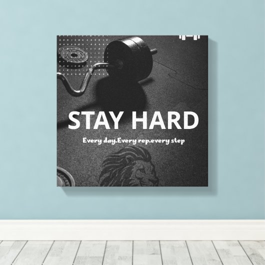 motivation キャンバスプリント (インサイチュ (ウッドフロア))